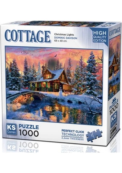 Ks Games Christmas Lights Puzzle 1000 Parça 20720 fiyatları