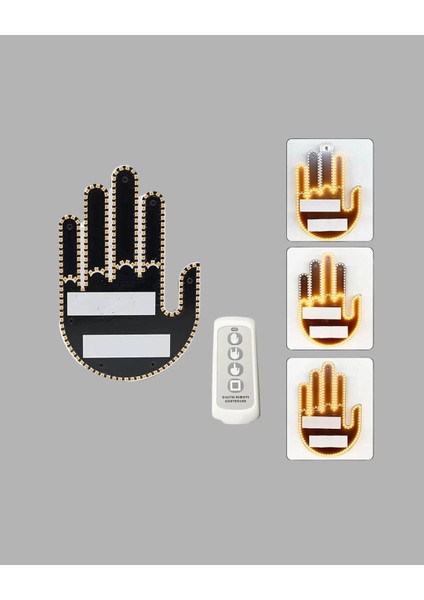 Kompakt Tasarımlı LED Jest Işığı – Selam ve Teşekkür Modları fırsatları