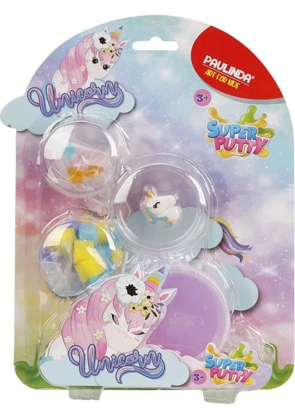 S00095547 Pln Slime Süper Putty Unicorn 80ML -Sun
