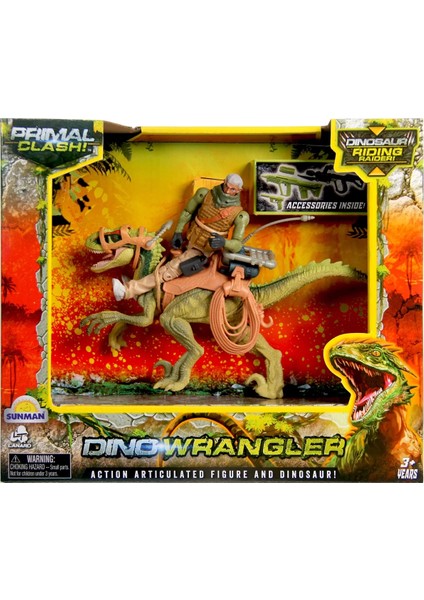 Primal Clash Dino Wrangler Dinozor Binici Macera Seti fiyatları