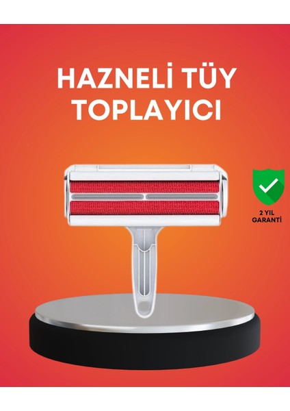 Evcil Hayvan Tüy Toplayıcı – Hazneli Pratik Temizlik Aparatı