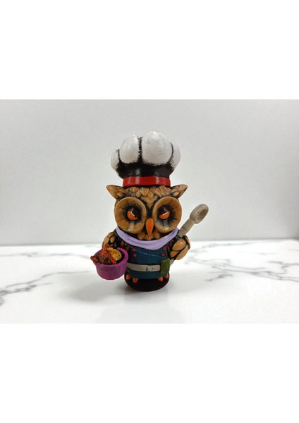 Cook (Aşçı) 3D Figür Baykuş - Mysterious Owls - 030 fiyatları