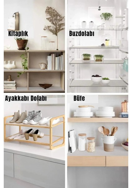 ( 2 Adet ) Çok Amaçlı Pratik Kaydırmaz 45 cm x 3 Metre Raf Örtüsü (Mutfak-Dolap Içi-Buzdolabı ) fırsatları