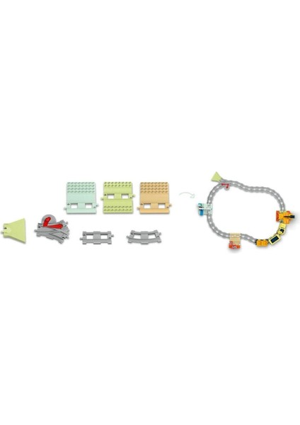 10428 LEGO Duplo Büyük Interaktif Mahalle Treni 103 Parça +3 Yaş fırsatları