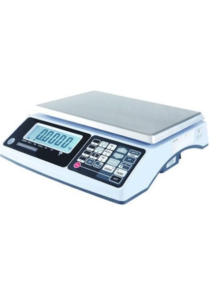 3 kg Hassas Dijital Tartı, 0,1 gr Hassasiyet, 2 Yıl Garanti, Beyaz Renk