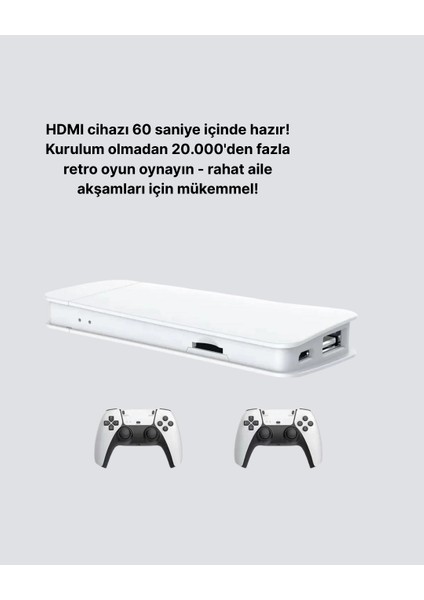 3D ve 4K Görüntü Kaliteli Çok Oyunculu Retro Oyun Konsolu fiyatları