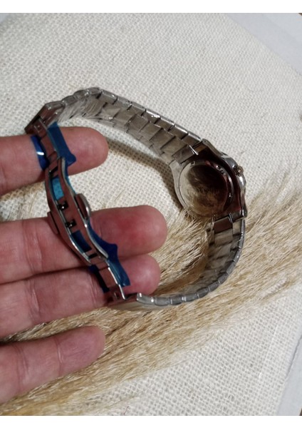 Erkek Kol Saati - Gümüş Çelik Kordon - Çelik Kasa 6051