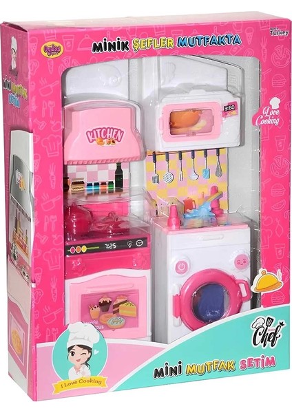 Oydaş Minik Şefler Mutfakta Fırın ve Çamaşır Makinesi 2'li Set 02358 fiyatları