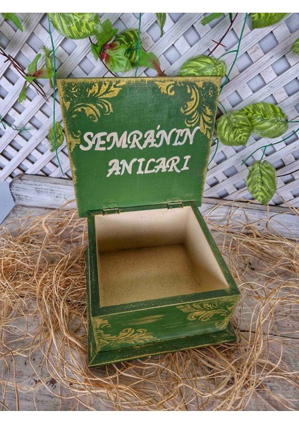El Yapımı, Vintage Tarz Ahşap Takı/aksesuar/anı Kutusu,hediyelik Alternatif, fiyatları