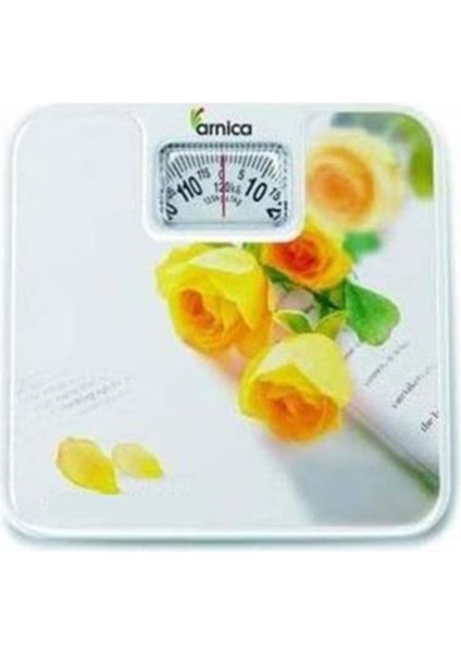 Sarı Banyo Dijital Tartı, 120 kg Kapasite, Plastik Malzeme, Kolay Kullanım