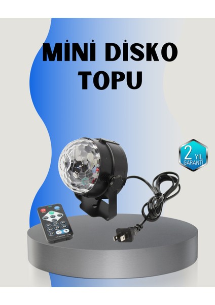 LED Disko Topu Sahne Parti Aydınlatma