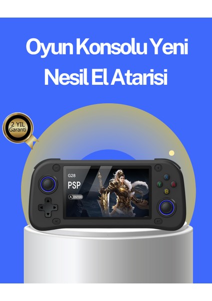 4.3” Hd Ekranlı El Konsolu 64GB Hafıza Kartı ve 10000 Yüklü Oyun