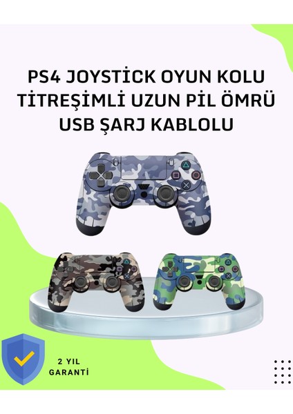 Uzun Pil Ömürlü Oyun Kolu – USB ile Hızlı Şarj Desteği