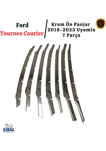 Ford Tourneo Courier Krom Ön Panjur 7 Parça 2018-2023 P.Çelik modelleri