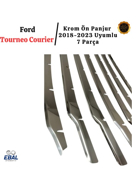 Ford Tourneo Courier Krom Ön Panjur 7 Parça 2018-2023 P.Çelik fırsatları