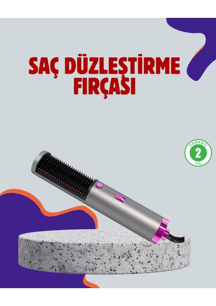 Salon Kalitesinde Saç Bakımı Sunan Şekillendirici Fırça