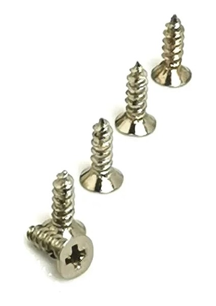 Klips, Menteşe, Ayak, Ağaç, Sunta Vidası 2,2x7,5mm - Nikel 100 Adet fiyatları