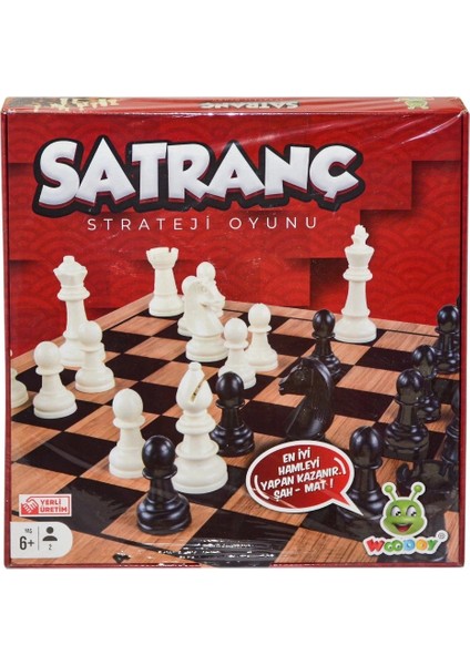 086KR Woodoy Satranç Takımı -Karsan fiyatları