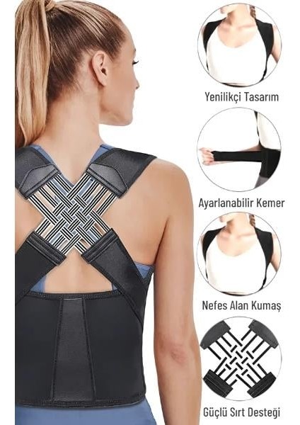 Kamburluk Önleyici Dik Duruş Korsesi fırsatları