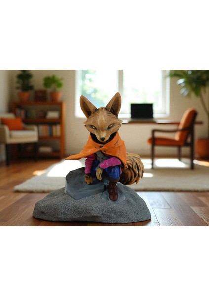 Fearless Fox (Korkusuz Tilki) 3D Figür Baykuş - Mysterious Owls - 043