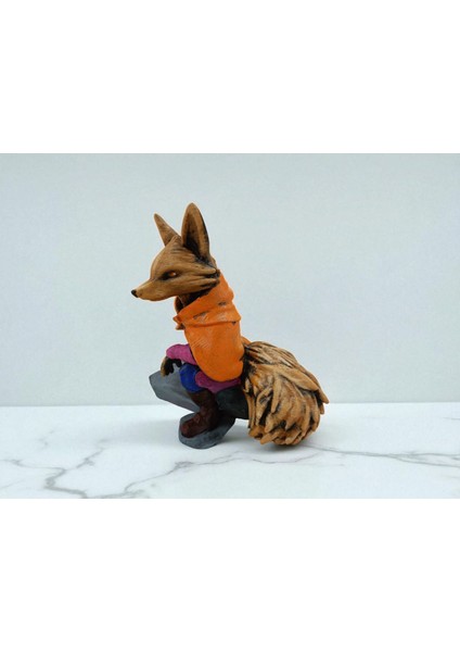 Fearless Fox (Korkusuz Tilki) 3D Figür Baykuş - Mysterious Owls - 043 modelleri