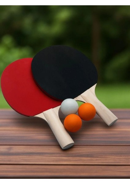 Masa Tenisi Raket Seti – 2 Raket + Toplar, Dayanıklı ve Ergonomik Tasarım fiyatları
