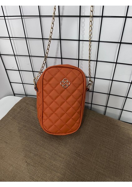 Baklava Desenli Şık Bir Kadın Çantası