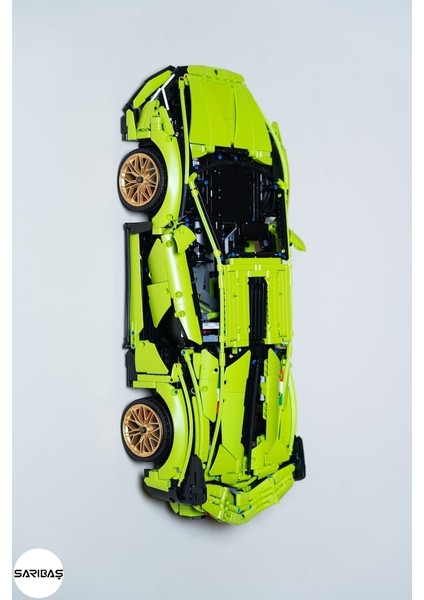 Technic Yapım Oyuncakları 42115 Lamborghini Sián Fkp 37 - Model Araba Uyumlu Duvar Sergi Stant modelleri