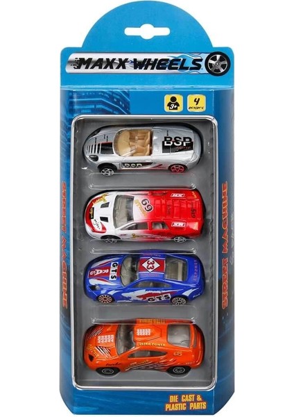 Street Machine 4'lü Mini Araçlar fiyatları
