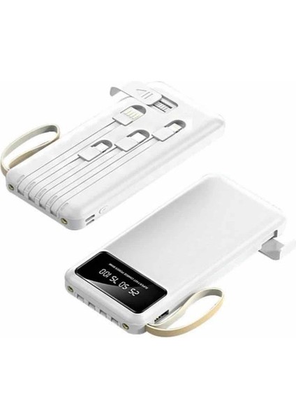 Powerbank Şarj Cihazı 4 Çıkışlı 20.000 Mah Powerbank Taşınabilir Çoklu Giriş modelleri