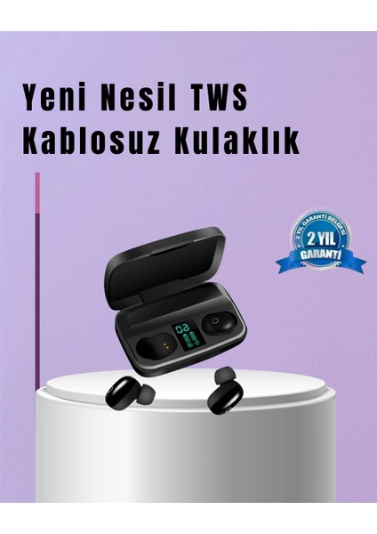 22 Kez Şarj Imkanı Sunan A10S Tws Bluetooth Stereo Kulaklık