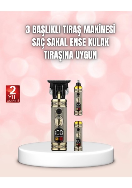 8 Taraklı Saç Kesme ve Sakal Şekillendirme Makinesi