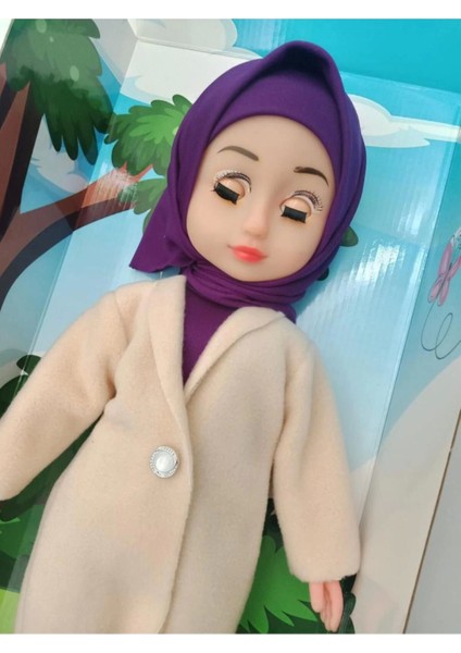 Tesettürlü Meryem Bebek Sesli Dua ve Ilahi Söyleyen Interaktif Maneviyat Geliştirici Oyuncak Bebek fırsatları