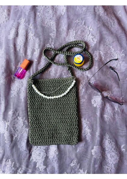 El Örgüsü Inci Detaylı Kadın Çanta fiyatları