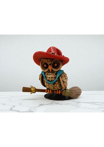 Witch (Cadı) 3D Figür Baykuş - Mysterious Owls - 046 fiyatları