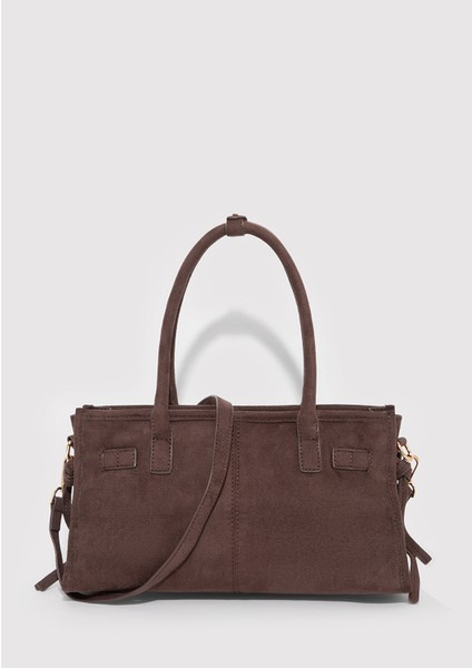 Suni Süet Kahverengi Omuz Çantası 1913474-88062 modelleri