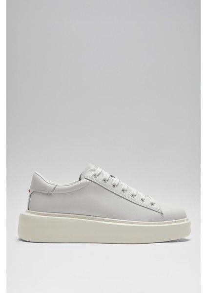 Gage Beyaz Deri Erkek Sneaker Ayakkabı 112230220