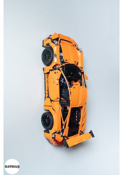 Technic Yapım Oyuncakları 42056 Porsche 911 Gt3 Rs - Model Araba Uyumlu Duvar Sergi Stan modelleri