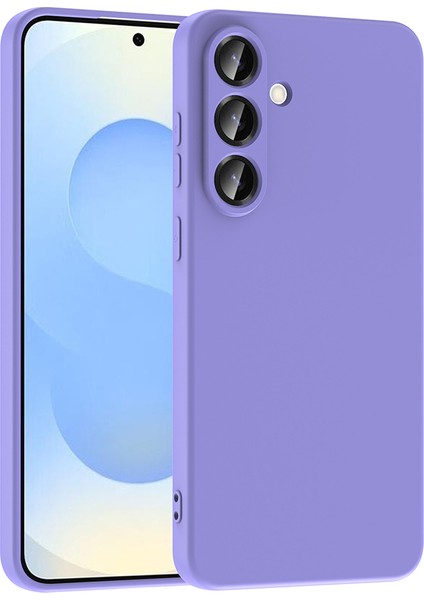 Samsung Galaxy S25 Fe Kılıf Içi Kadife Mara Lansman Silikon