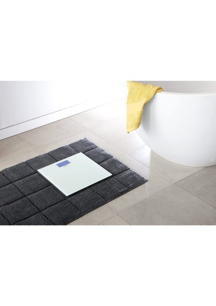 Dijital Banyo Tartısı, Cam, Beyaz, Resmi Garantili, Pratik ve Şık Tasarım
