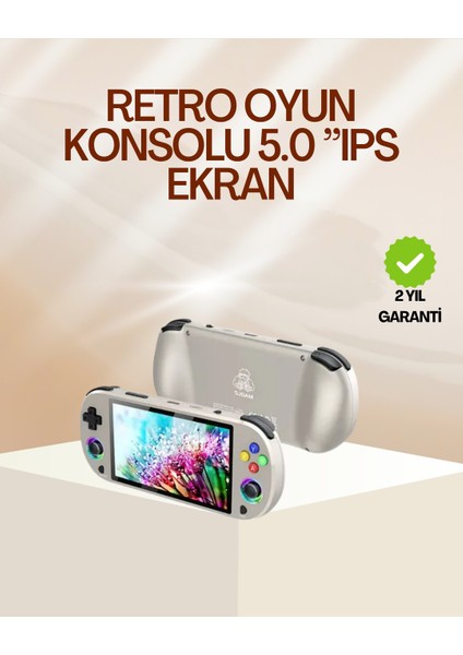 5" IPS Ekranlı Taşınabilir Oyun Konsolu