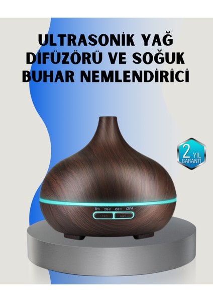 Ev ve Ofis Için Sessiz Ultrasonik Hava Nemlendirici