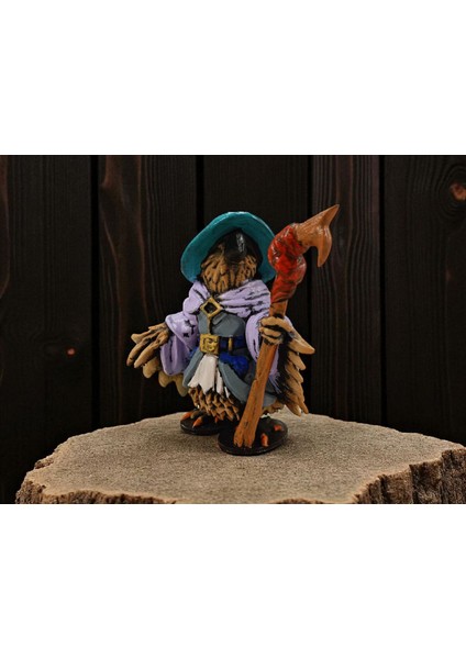 Crow Conjuror (Sihirbaz Karga) 3D Figür Baykuş - Mysterious Owls - 053 fiyatları