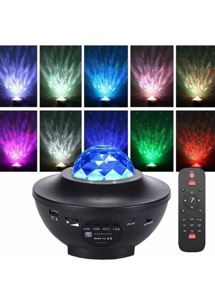 Dönen Işıklı Disko Topu Projektör Müzik Çalarlı Disco Speaker modelleri
