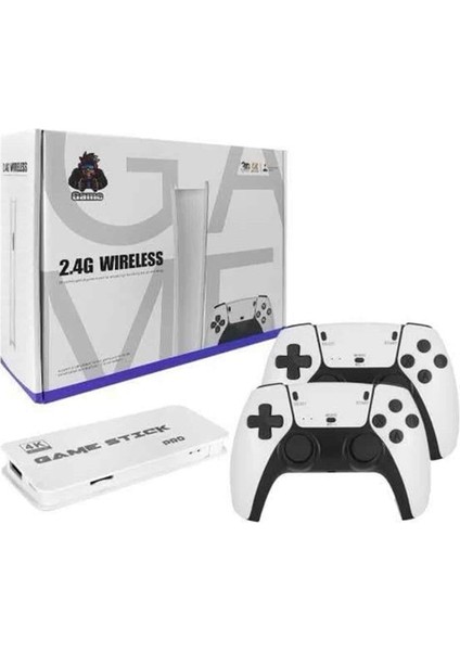3D 4K 2000 Oyunlu Game Stick Oyun Konsolu Çift Konsol modelleri