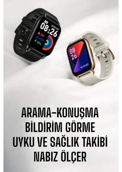 Suya Dayanıklı Bluetooth Akıllı Saat Gps, Adımsayar, Nabız & Sağlık Takibi indirimleri