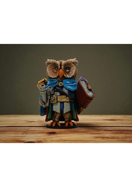 Scholar (Alim) 3D Figür Baykuş - Mysterious Owls - 034 fiyatları