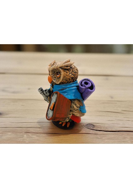 Scholar (Alim) 3D Figür Baykuş - Mysterious Owls - 034 modelleri