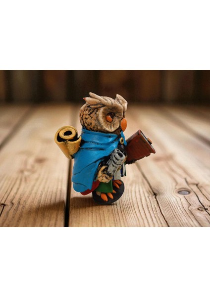 Scholar (Alim) 3D Figür Baykuş - Mysterious Owls - 034 fırsatları