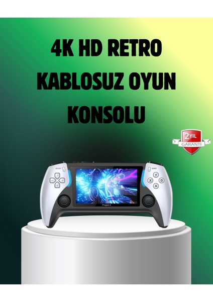 Şarjlı 4 Saat Oyun Süreli Tv Bağlantılı Retro Oyun Konsolu